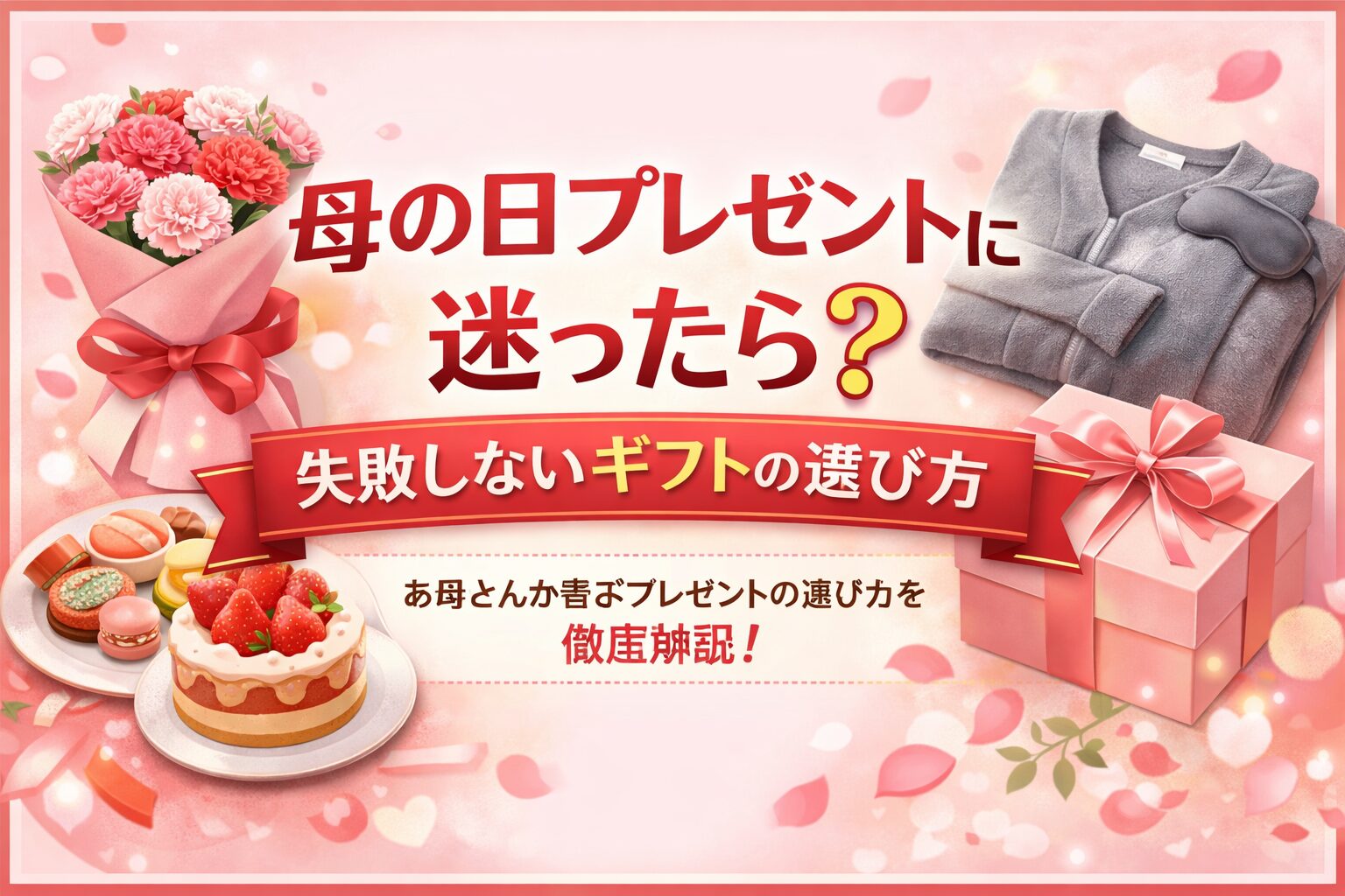 母の日　何を送るか迷う