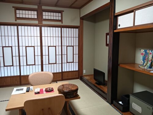 銀山温泉昭和館の和室