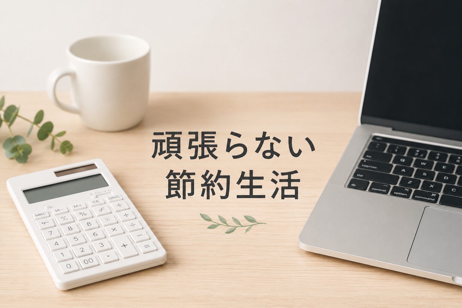 頑張らない節約生活