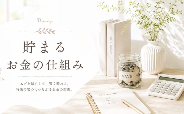 貯まるお金の仕組み