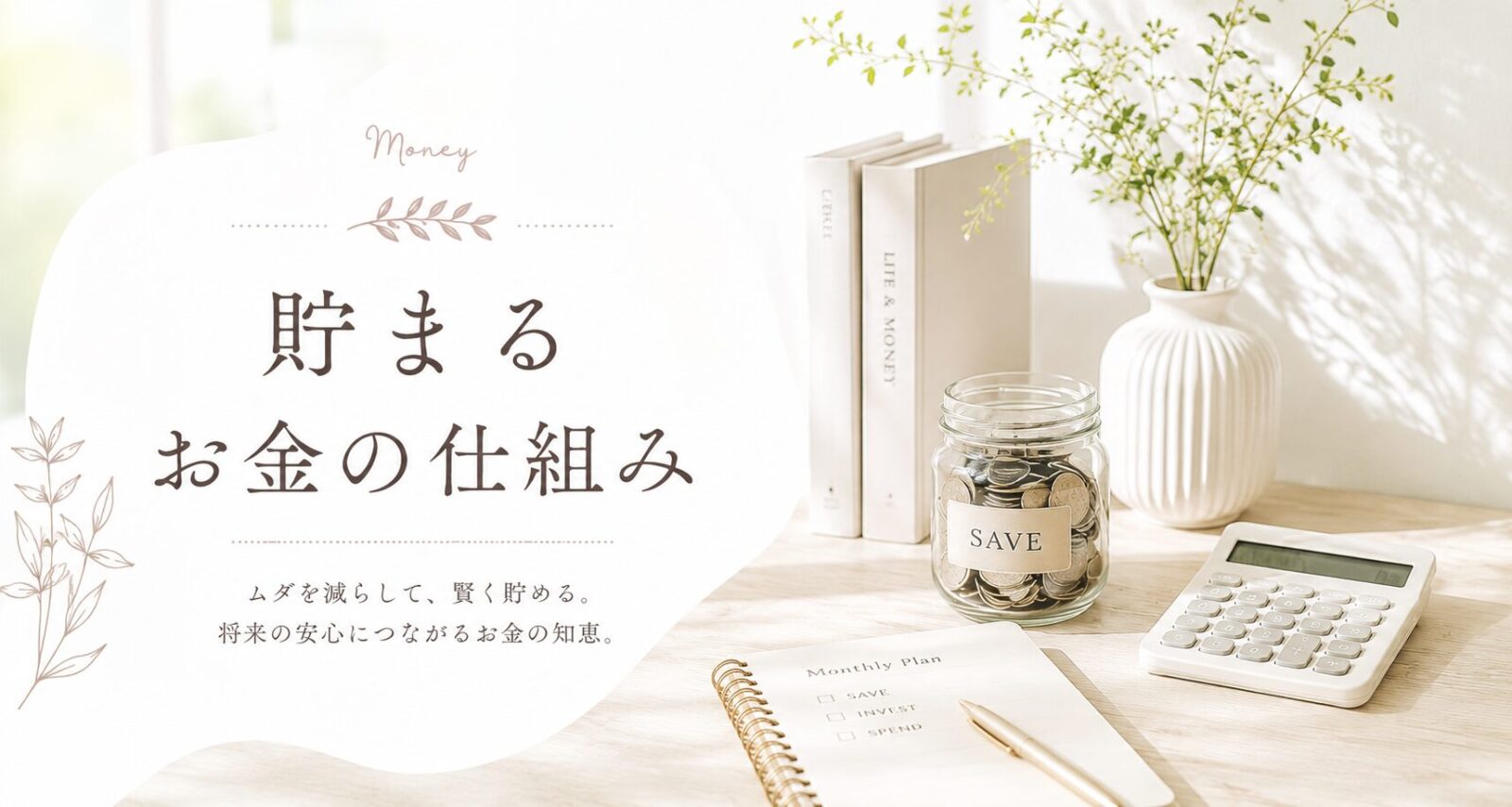 貯まるお金の仕組み