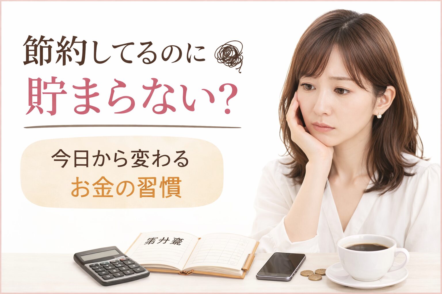 節約してる女性