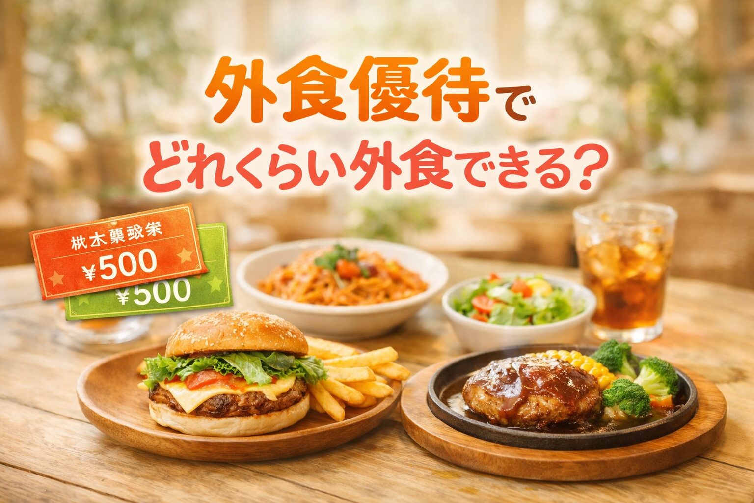 株主優待の外食